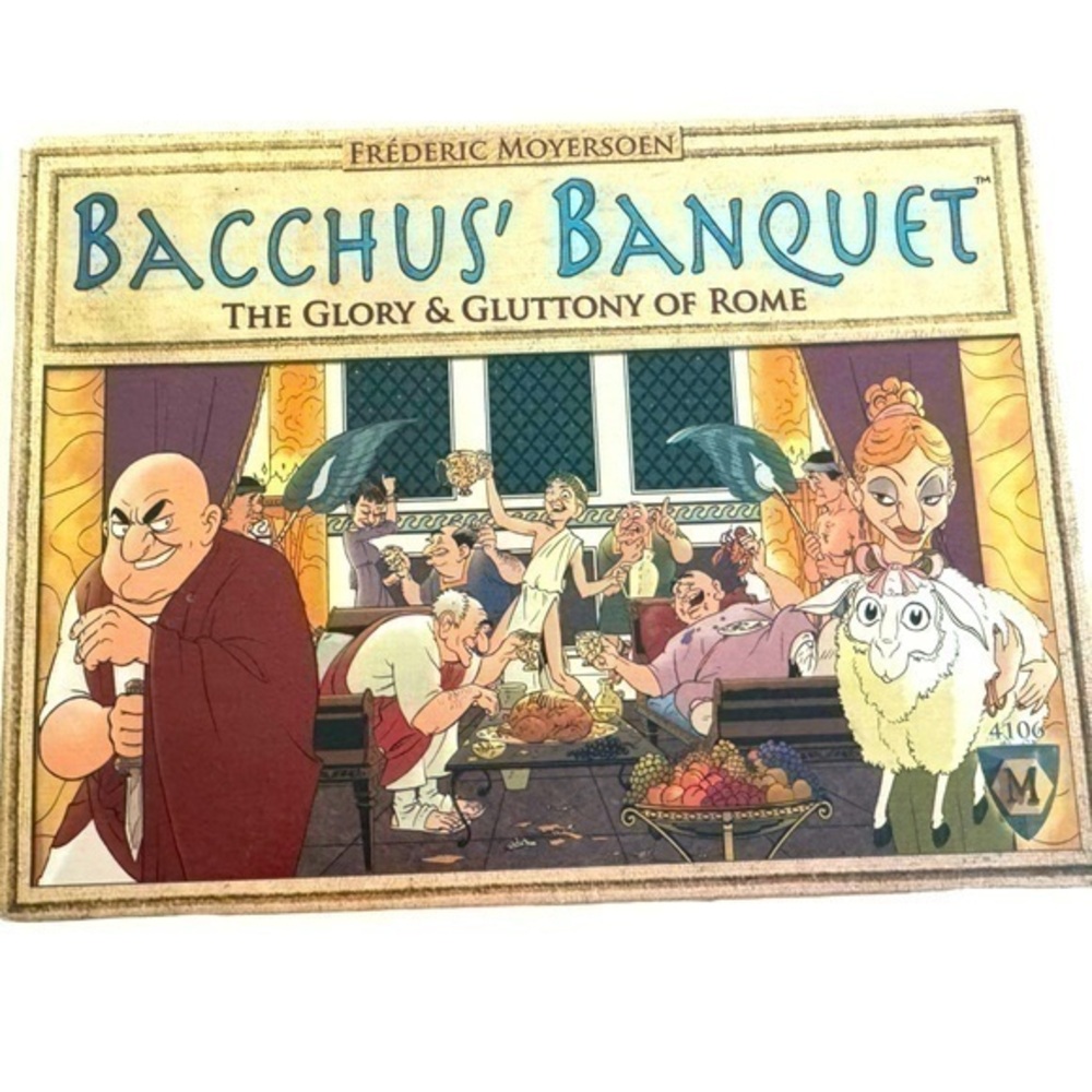 Bacchus’ Banquet the glory & gluttony of Rome game